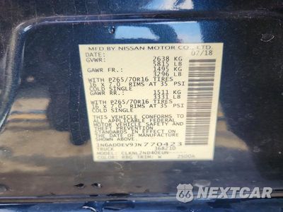 Zdjęcie 13 z 13 samochodu: 2018 NISSAN FRONTIER SV VIN:1N6AD0EV9JN770423 - miniatura