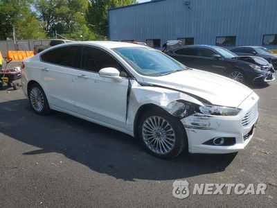 Czwarte zdjęcie samochodu z boku: 2016 FORD FUSION TITANIUM VIN:3FA6P0K98GR124292 - miniatura