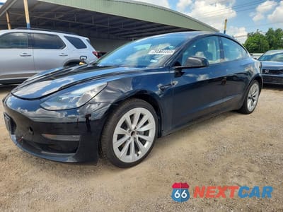 2022 TESLA MODEL 3 5YJ3E1EA7NF187719 - główne zdjęcie licytacji z USA - miniatura