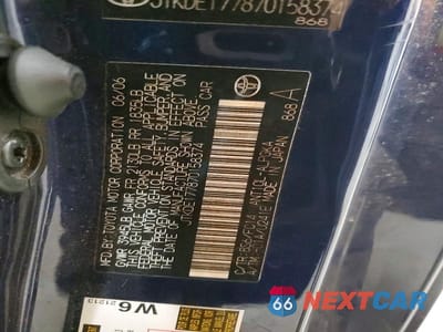 Zdjęcie 13 z 13 samochodu: 2007 SCION TC BASE VIN:JTKDE177870158374 - miniatura