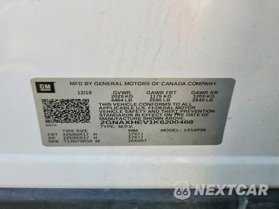 Zdjęcie 13 z 13 samochodu: 2019 CHEVROLET EQUINOX LS VIN:2GNAXHEV1K6200468 - miniatura