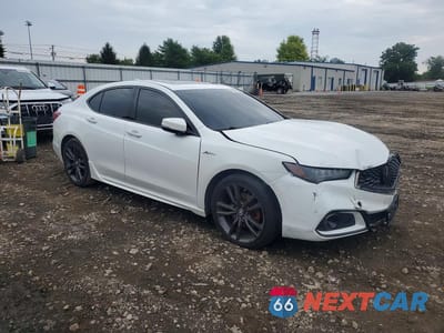Czwarte zdjęcie samochodu z boku: 2020 ACURA TLX TECHNOLOGY VIN:19UUB3F62LA802381 - miniatura