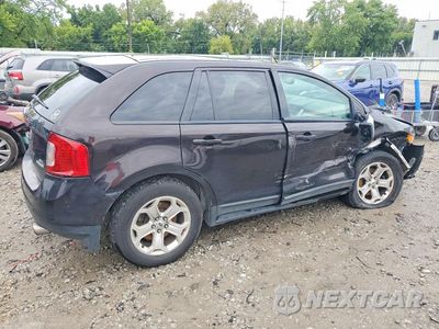 Trzecie zdjęcie samochodu z tyłu: 2014 FORD EDGE SEL VIN:2FMDK3J99EBA49533 - miniatura