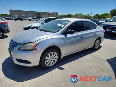 2013 NISSAN SENTRA S 1N4AB7AP2DN908158 - główne zdjęcie licytacji z USA - miniatura
