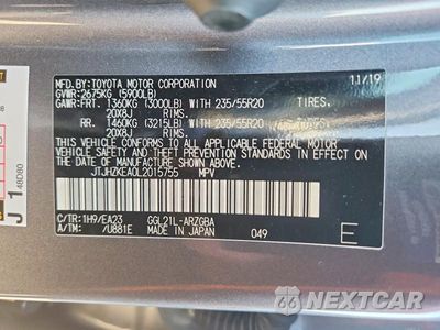 Zdjęcie 13 z 13 samochodu: 2020 LEXUS RX 350 L VIN:JTJHZKEA0L2015755 - miniatura