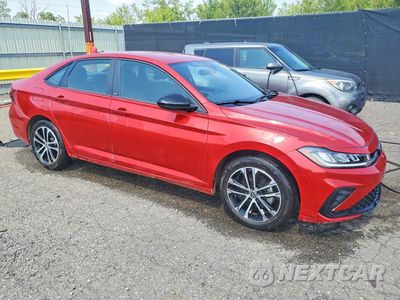 Czwarte zdjęcie samochodu z boku: 2025 VOLKSWAGEN JETTA SPORT VIN:3VWBX7BU2SM050828 - miniatura