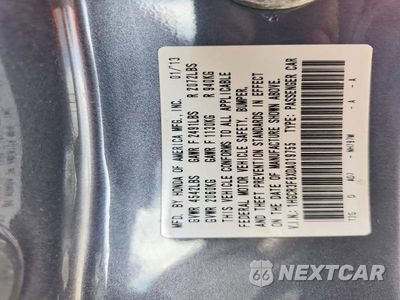 Zdjęcie 12 z 12 samochodu: 2013 HONDA ACCORD EXL VIN:1HGCR3F8XDA019755 - miniatura