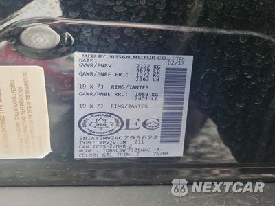 Zdjęcie 13 z 13 samochodu: 2017 NISSAN ROGUE S VIN:5N1AT2MV2HC795622 - miniatura