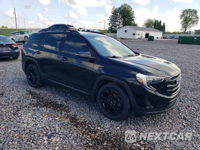 Czwarte zdjęcie samochodu z boku: 2021 GMC TERRAIN SLE VIN:3GKALMEV3ML336648 - miniatura