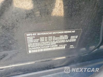 Zdjęcie 13 z 13 samochodu: 2016 BMW X5 XDRIVE35I VIN:5UXKR0C52G0P19586 - miniatura