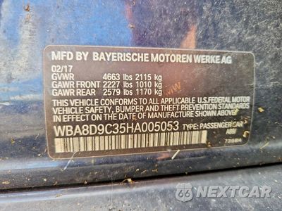 Zdjęcie 12 z 12 samochodu: 2017 BMW 330 XI VIN:WBA8D9C35HA005053 - miniatura