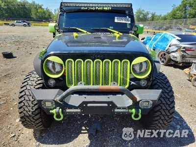 Piąte zdjęcie samochodu w środku: 2018 JEEP WRANGLER UNLIMITED SPORT VIN:1C4BJWDG9JL818827 - miniatura