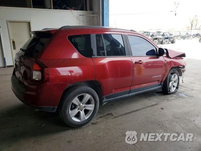 Trzecie zdjęcie samochodu z tyłu: 2014 JEEP COMPASS SPORT VIN:1C4NJDBB6ED591735 - miniatura