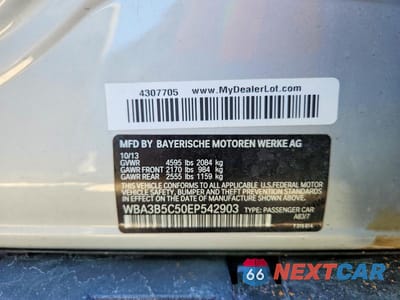 Zdjęcie 13 z 13 samochodu: 2014 BMW 328 XI SULEV VIN:WBA3B5C50EP542903 - miniatura