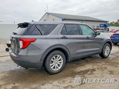 Trzecie zdjęcie samochodu z tyłu: 2021 FORD EXPLORER VIN:1FMSK7BH1MGA02119 - miniatura