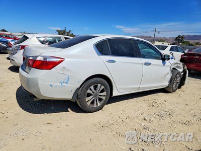 Trzecie zdjęcie samochodu z tyłu: 2014 HONDA ACCORD LX VIN:1HGCR2F30EA111621 - miniatura
