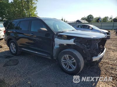 Czwarte zdjęcie samochodu z boku: 2020 FORD EXPLORER XLT VIN:1FMSK8DH9LGA08073 - miniatura