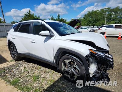 Czwarte zdjęcie samochodu z boku: 2023 HYUNDAI TUCSON SEL VIN:5NMJF3AE1PH217548 - miniatura