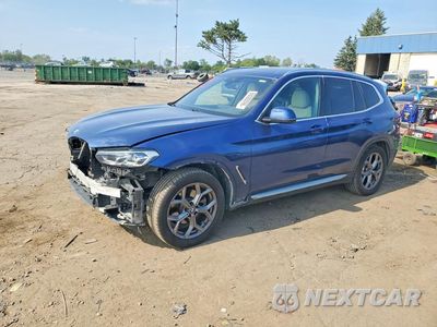 2022 BMW X3 XDRIVE30I 5UX53DP07N9K99305 - główne zdjęcie licytacji z USA - miniatura