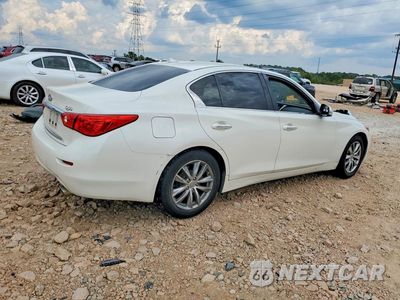 Trzecie zdjęcie samochodu z tyłu: 2016 INFINITI Q50 2.0T PREMIUM VIN:JN1CV7AR6GM253348 - miniatura