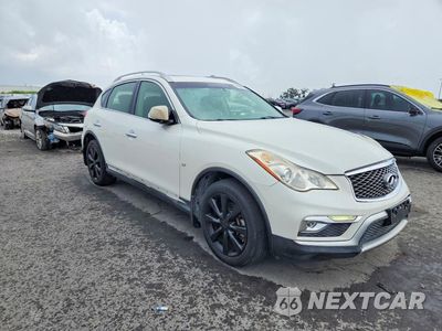 Czwarte zdjęcie samochodu z boku: 2017 INFINITI QX50 BASE VIN:JN1BJ0RRXHM410920 - miniatura
