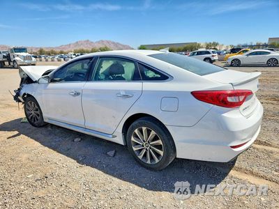 Drugie zdjęcie samochodu z przodu: 2015 HYUNDAI SONATA SPORT VIN:5NPE34AF4FH046966 - miniatura
