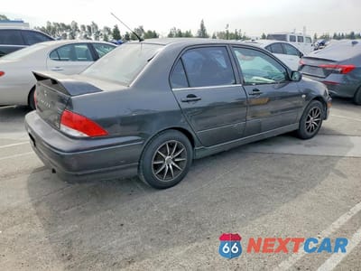 Trzecie zdjęcie samochodu z tyłu: 2003 MITSUBISHI LANCER OZ RALLY VIN:JA3AJ86E93U121673 - miniatura