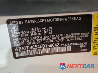 Zdjęcie 12 z 12 samochodu: 2014 BMW 650 I VIN:WBAYP9C54ED169042 - miniatura