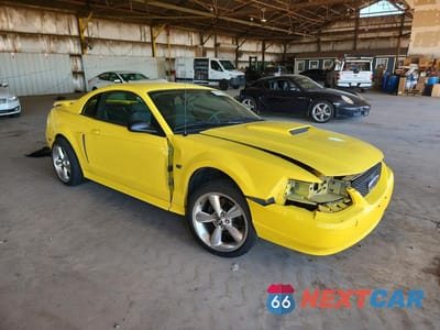 Czwarte zdjęcie samochodu z boku: 2001 FORD MUSTANG GT VIN:1FAFP42XX1F124501 - miniatura