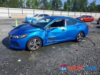 2022 NISSAN SENTRA SV 3N1AB8CVXNY228429 - główne zdjęcie licytacji z USA - miniatura