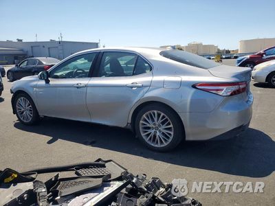 Drugie zdjęcie samochodu z przodu: 2019 TOYOTA CAMRY HYBRID XLE VIN:4T1B21HK2KU517712 - miniatura