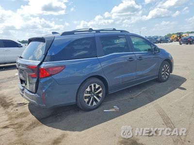 Trzecie zdjęcie samochodu z tyłu: 2026 HONDA ODYSSEY EXL VIN:5FNRL6H60TB033208 - miniatura