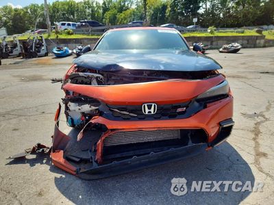 Piąte zdjęcie samochodu w środku: 2022 HONDA CIVIC SI VIN:2HGFE1E5XNH473589 - miniatura