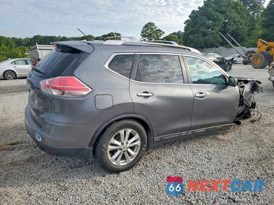 Trzecie zdjęcie samochodu z tyłu: 2015 NISSAN ROGUE SV VIN:5N1AT2MT3FC812634 - miniatura