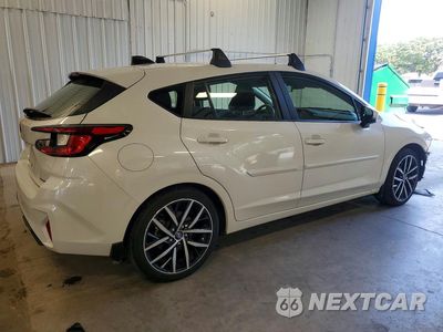 Trzecie zdjęcie samochodu z tyłu: 2024 SUBARU IMPREZA SPORT VIN:JF1GUAFC6R8880166 - miniatura