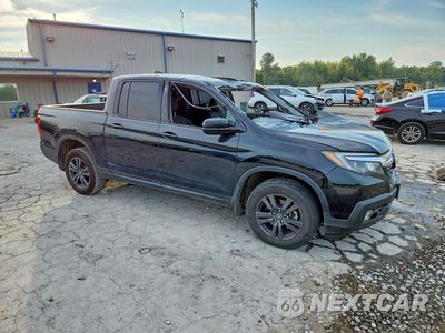 Czwarte zdjęcie samochodu z boku: 2019 HONDA RIDGELINE SPORT VIN:5FPYK3F18KB044838 - miniatura