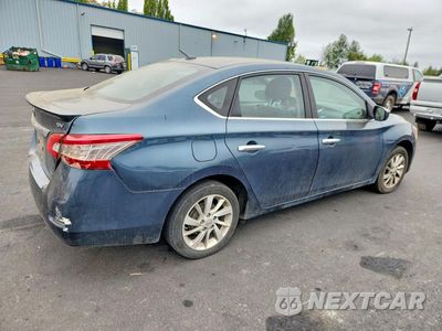 Trzecie zdjęcie samochodu z tyłu: 2015 NISSAN SENTRA SV VIN:3N1AB7AP9FY275581 - miniatura