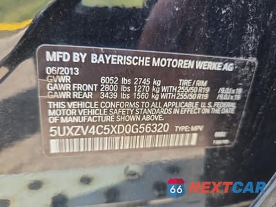 Zdjęcie 13 z 13 samochodu: 2013 BMW X5 XDRIVE35I VIN:5UXZV4C5XD0G56320 - miniatura