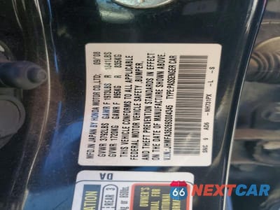 Zdjęcie 12 z 12 samochodu: 2009 HONDA CIVIC HYBRID VIN:JHMFA36269S004345 - miniatura