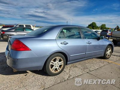 Trzecie zdjęcie samochodu z tyłu: 2007 HONDA ACCORD SE VIN:1HGCM56317A161821 - miniatura