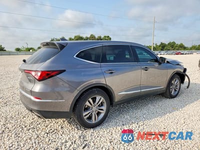 Trzecie zdjęcie samochodu z tyłu: 2024 ACURA MDX VIN:5J8YE1H36RL006195 - miniatura