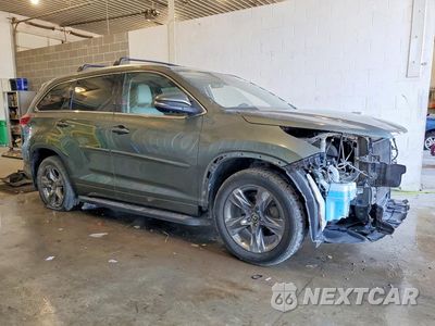 Czwarte zdjęcie samochodu z boku: 2017 TOYOTA HIGHLANDER LIMITED PLATINUM VIN:5TDDZRFH9HS443443 - miniatura