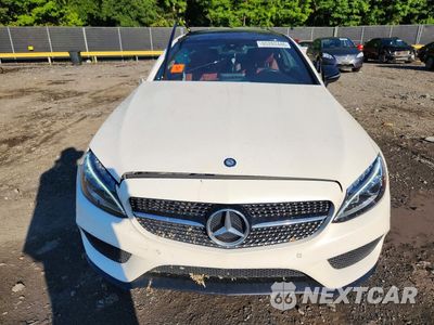 Piąte zdjęcie samochodu w środku: 2017 MERCEDES-BENZ C 300 4MATIC VIN:WDDWJ4KBXHF340848 - miniatura