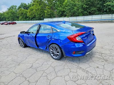 Drugie zdjęcie samochodu z przodu: 2021 HONDA CIVIC EX VIN:19XFC1F38ME009132 - miniatura