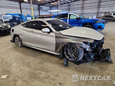 Czwarte zdjęcie samochodu z boku: 2017 INFINITI Q60 3.0T SPORT VIN:JN1EV7EKXHM362970 - miniatura