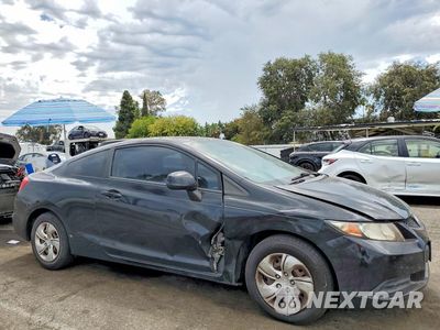 Czwarte zdjęcie samochodu z boku: 2013 HONDA CIVIC LX VIN:2HGFG3A50DH504536 - miniatura