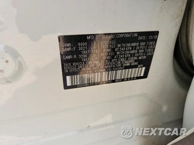 Zdjęcie 13 z 13 samochodu: 2020 SUBARU ASCENT PREMIUM VIN:4S4WMACD8L3440047 - miniatura