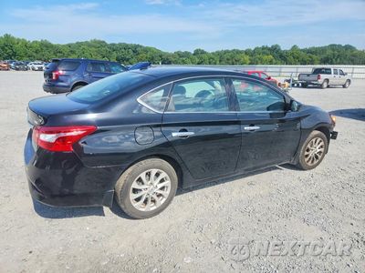 Trzecie zdjęcie samochodu z tyłu: 2019 NISSAN SENTRA SV VIN:3N1AB7AP9KY406759 - miniatura