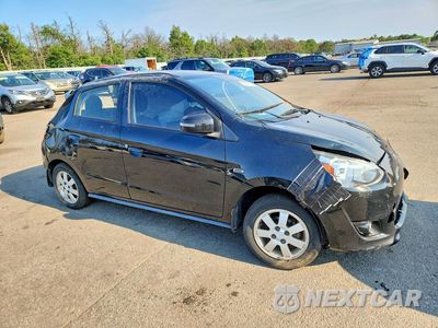 Czwarte zdjęcie samochodu z boku: 2015 MITSUBISHI MIRAGE ES VIN:ML32A4HJ8FH002098 - miniatura