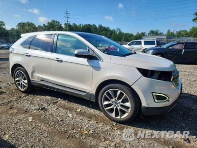 Czwarte zdjęcie samochodu z boku: 2017 FORD EDGE TITANIUM VIN:2FMPK4K91HBB15059 - miniatura